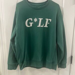 Green Crew Neck Sweater